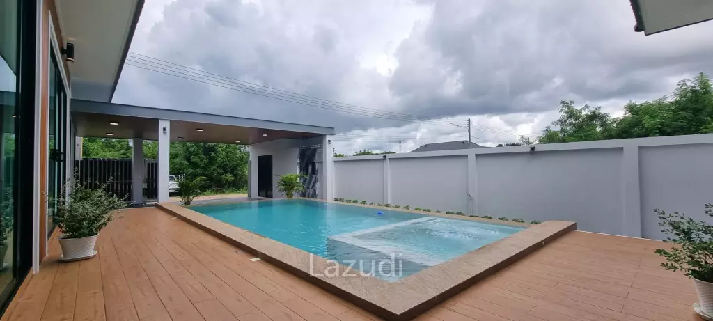 3 Bed 4 Bath 165 SQ.M. Bangsaray Pool Villa
