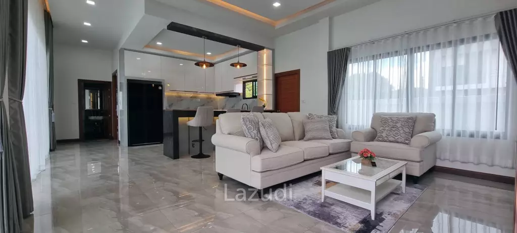 3 Bed 4 Bath 165 SQ.M. Bangsaray Pool Villa