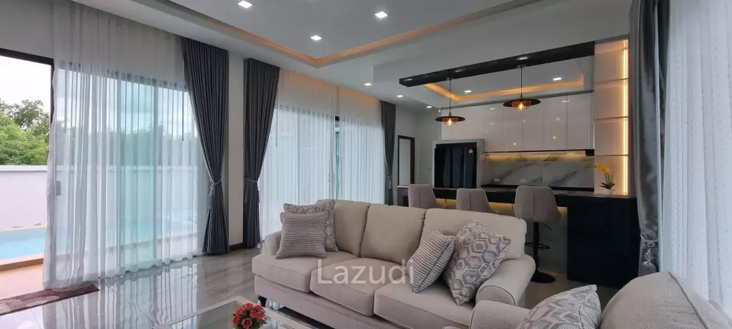 3 Bed 4 Bath 165 SQ.M. Bangsaray Pool Villa