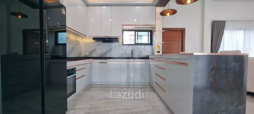 3 Bed 4 Bath 165 SQ.M. Bangsaray Pool Villa