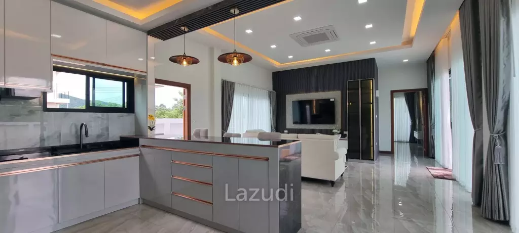 3 Bed 4 Bath 165 SQ.M. Bangsaray Pool Villa