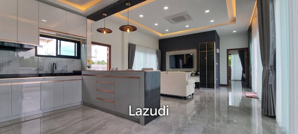 3 Bed 4 Bath 165 SQ.M. Bangsaray Pool Villa
