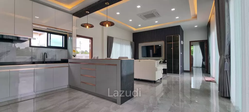 3 Bed 4 Bath 165 SQ.M. Bangsaray Pool Villa