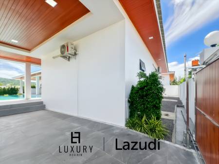 Piscine à débordement de 12 mètres / 4 chambres / terrain de 800 m²