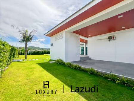 Piscine à débordement de 12 mètres / 4 chambres / terrain de 800 m²