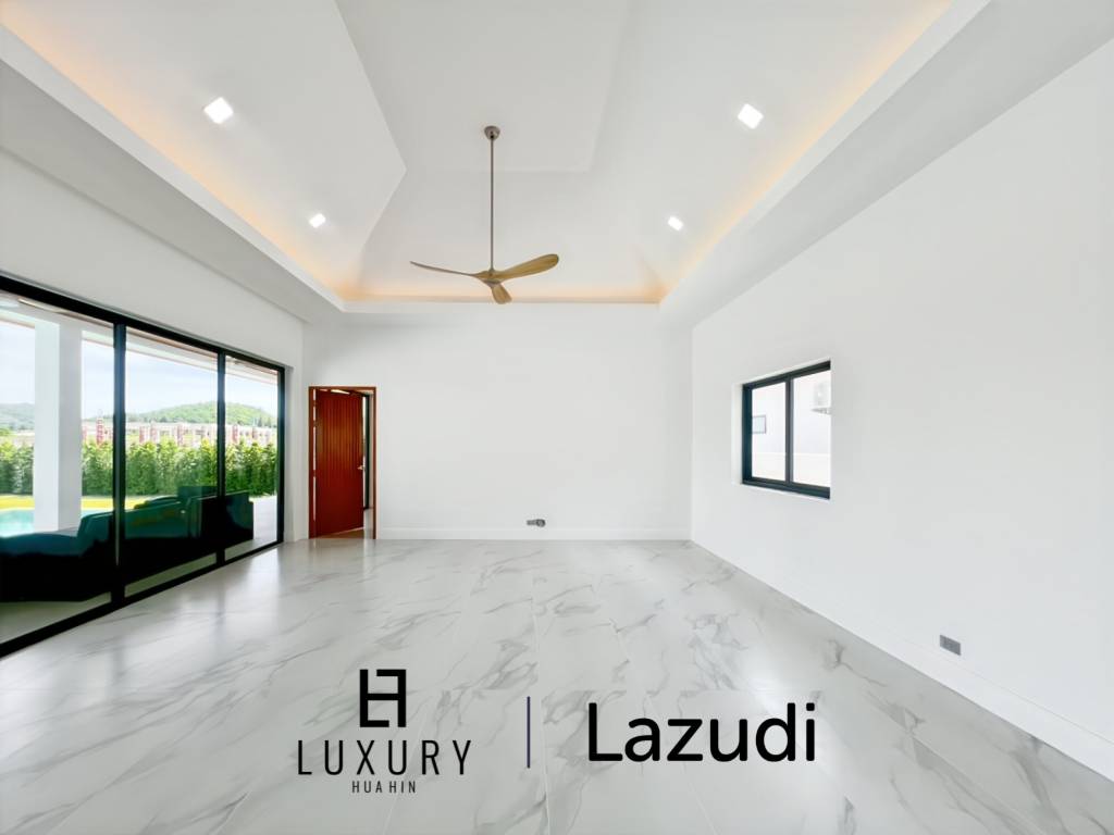 Piscine à débordement de 12 mètres / 4 chambres / terrain de 800 m²