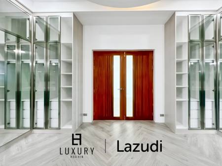 Piscine à débordement de 12 mètres / 4 chambres / terrain de 800 m²