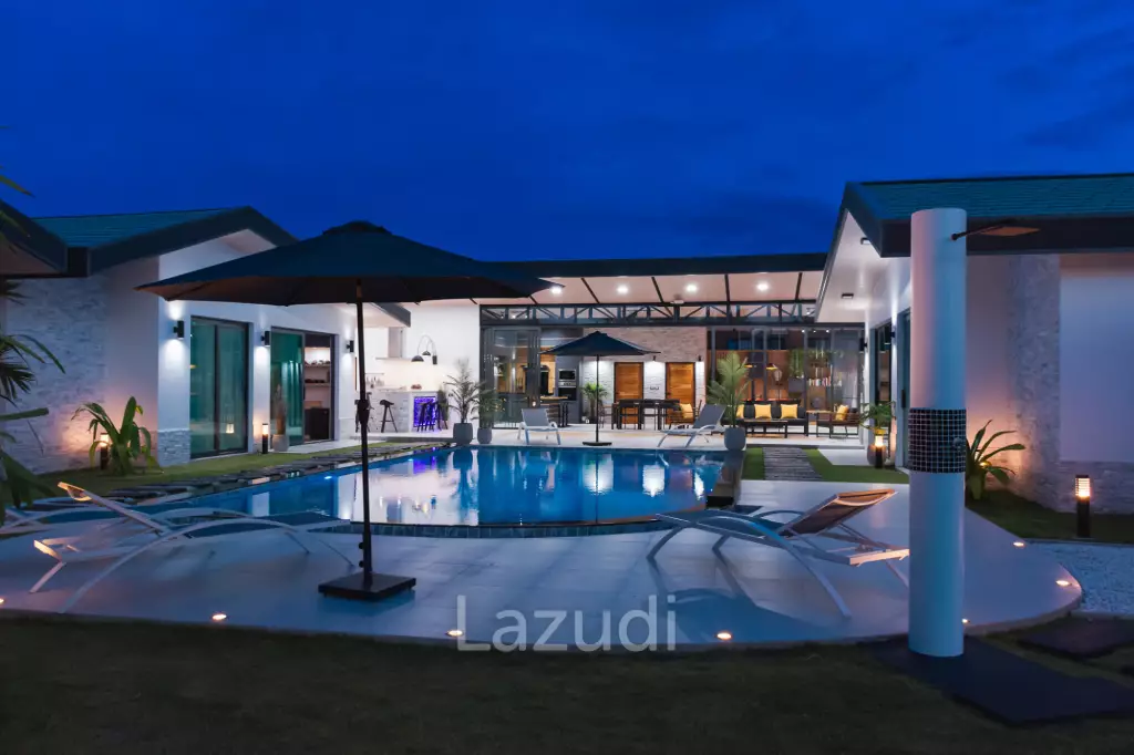 Modern Luxury  3 Bed Pool Villa in 1 Rai land