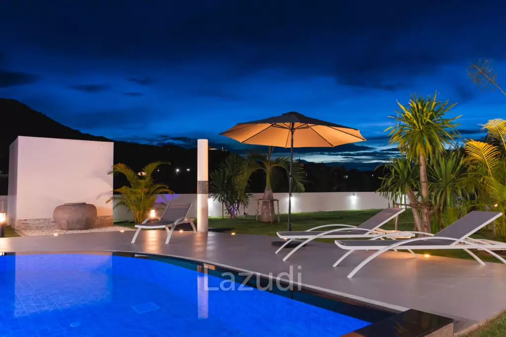 Modern Luxury  3 Bed Pool Villa in 1 Rai land