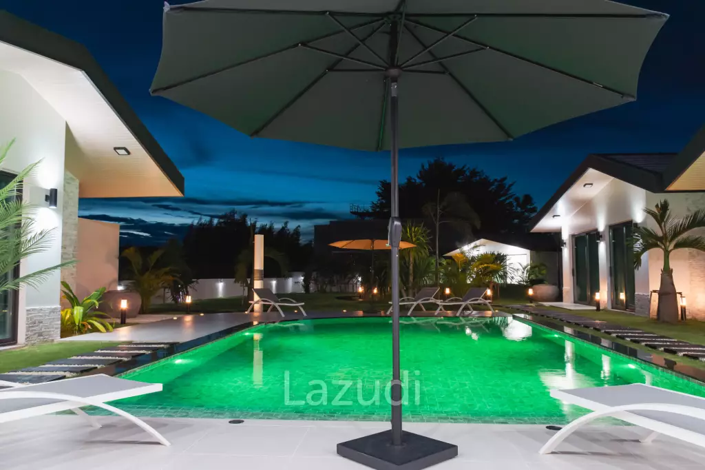 Modern Luxury  3 Bed Pool Villa in 1 Rai land