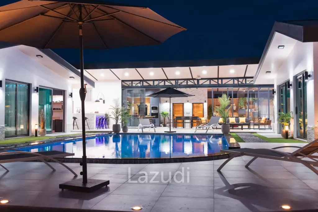 Modern Luxury  3 Bed Pool Villa in 1 Rai land