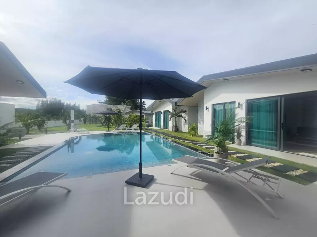 Modern Luxury  3 Bed Pool Villa in 1 Rai land
