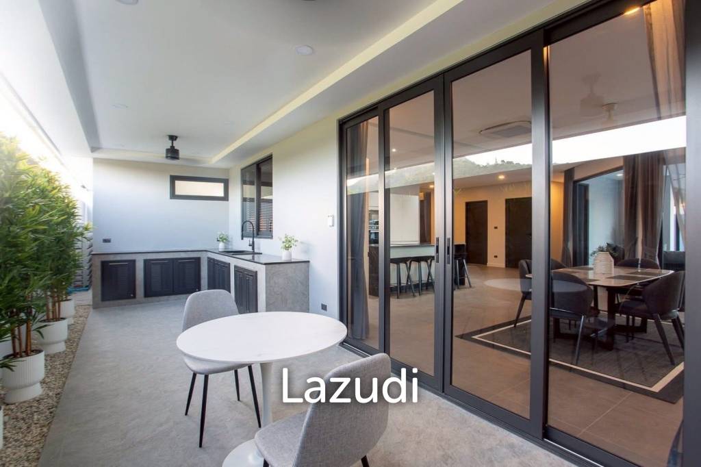 THE PINE VILLA : Luxury 4 bed pool villa close to town and beaches