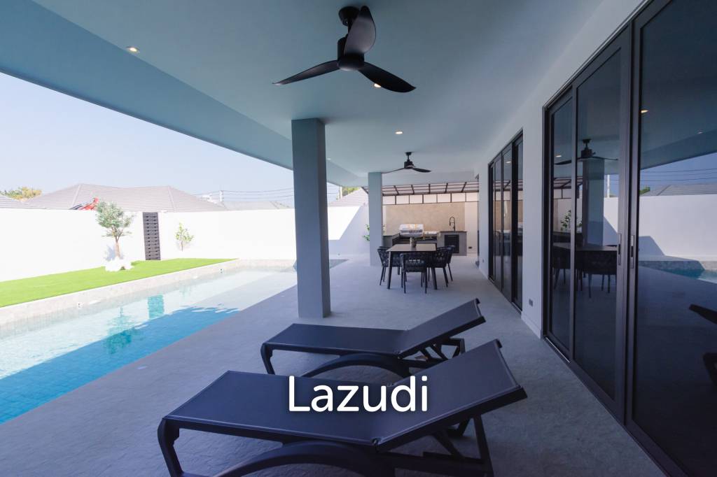 THE PINE VILLA : Luxury 4 bed pool villa close to town and beaches