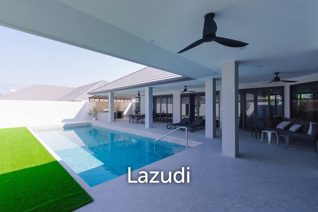 THE PINE VILLA : Luxury 4 bed pool villa close to town and beaches