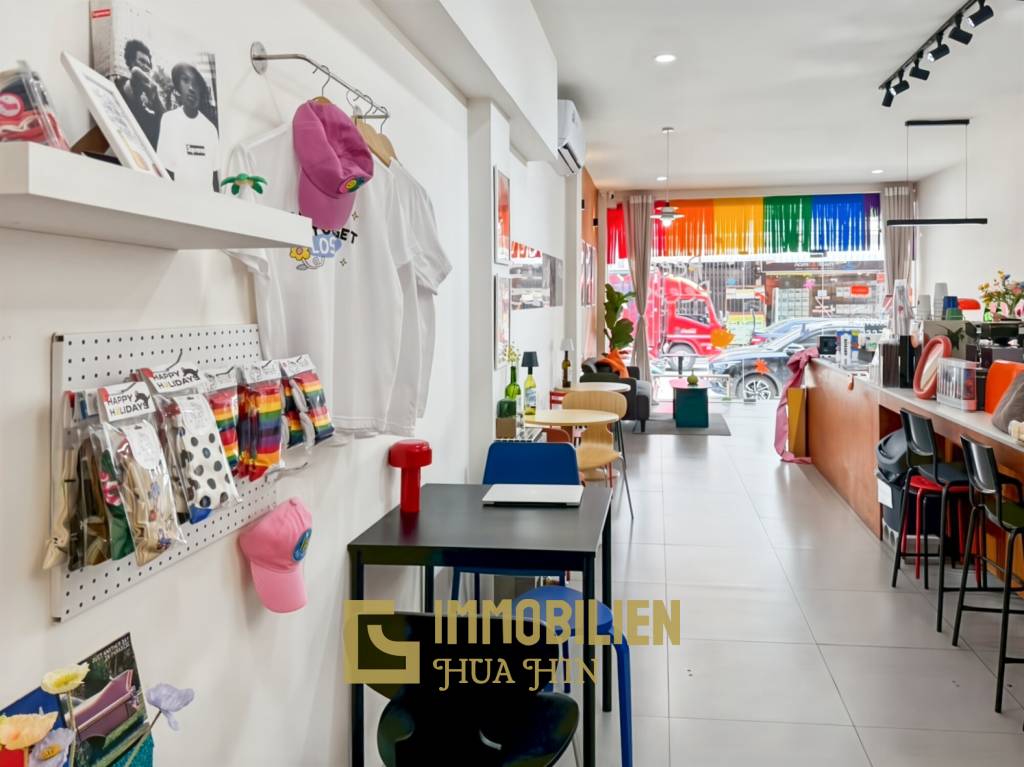 โอกาสทอง! เซ้งคาเฟ่ทำเลดี ใจกลางเมืองหัวหิน พร้อมต่อยอดธุรกิจทันที!