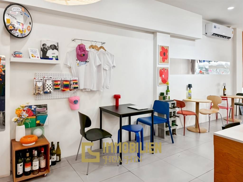 โอกาสทอง! เซ้งคาเฟ่ทำเลดี ใจกลางเมืองหัวหิน พร้อมต่อยอดธุรกิจทันที!