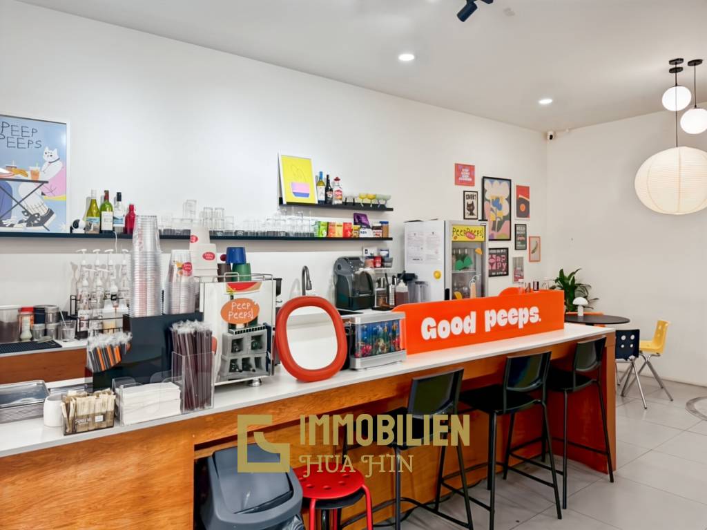 โอกาสทอง! เซ้งคาเฟ่ทำเลดี ใจกลางเมืองหัวหิน พร้อมต่อยอดธุรกิจทันที!