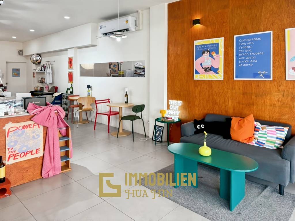 โอกาสทอง! เซ้งคาเฟ่ทำเลดี ใจกลางเมืองหัวหิน พร้อมต่อยอดธุรกิจทันที!