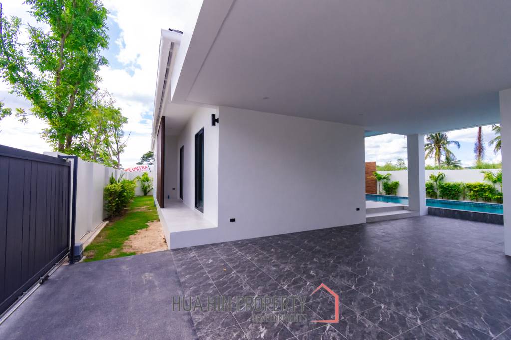 220 sqm pool villa in Hin Lek Fai Hua Hin – modern 3 bed home