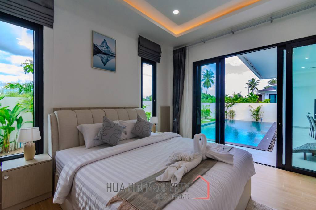 220 sqm pool villa in Hin Lek Fai Hua Hin – modern 3 bed home