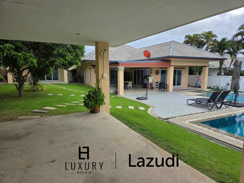 Hua Hin The Gold A: 3 bedroom Elegant Private Pool Villa