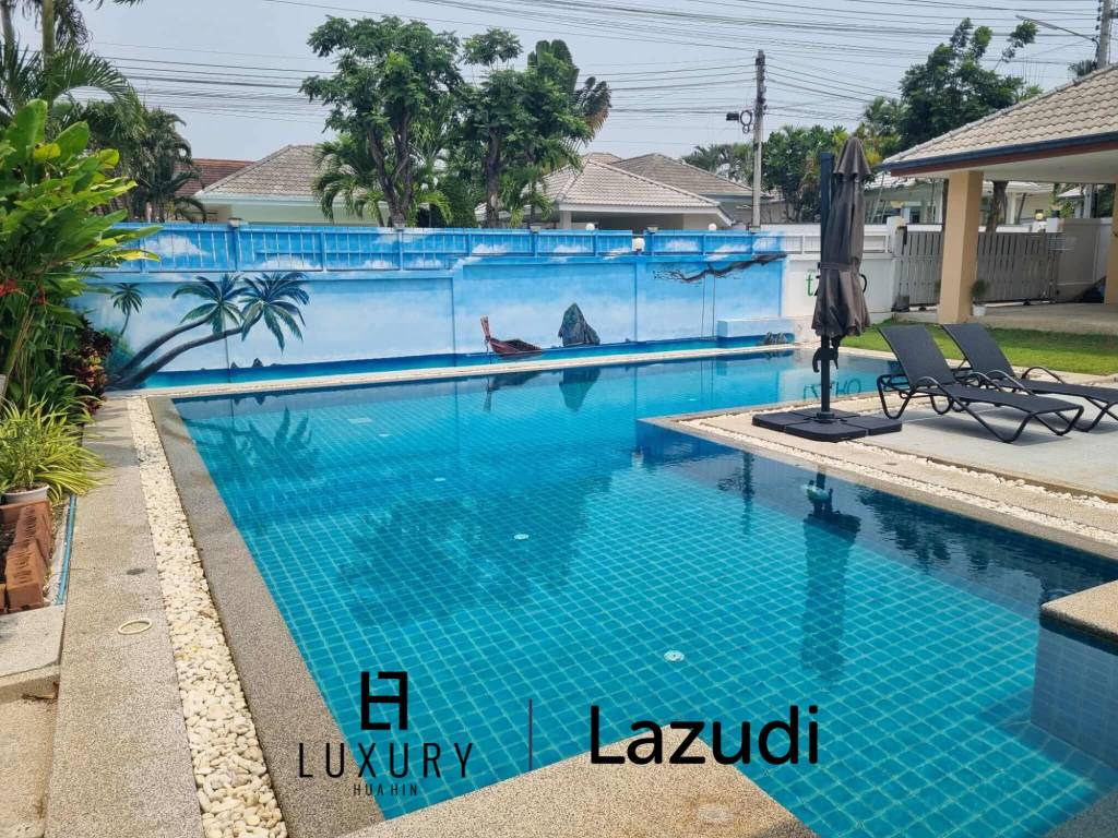 Hua Hin The Gold A: 3 bedroom Elegant Private Pool Villa