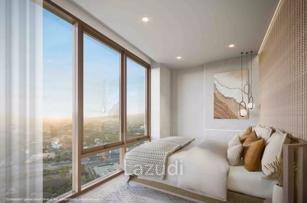 Spacious 2-Bedroom Condo with Ocean View, Hua Hin