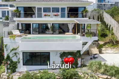 Stunning 3-Bed Sea View Villa in Bo Phut Hills
