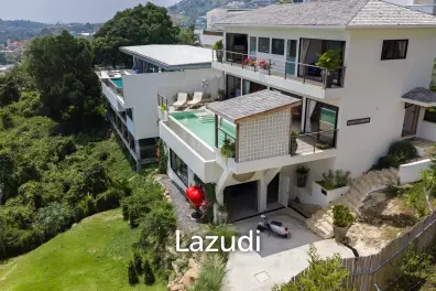 Stunning 3-Bed Sea View Villa in Bo Phut Hills