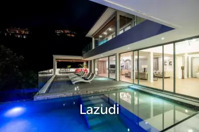 Luxury 6-Bedroom Pool Villa in Kamala with 180° Andaman Sea View and Stunning Sunset