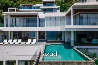 Luxury 6-Bedroom Pool Villa in Kamala with 180° Andaman Sea View and Stunning Sunset