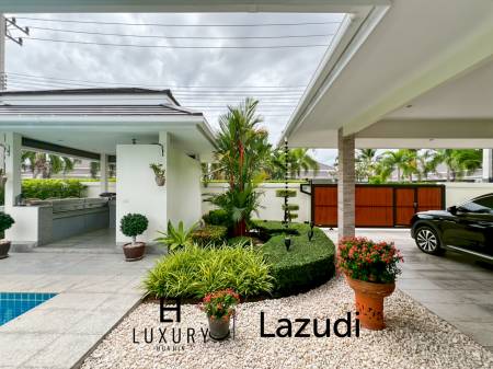 Terrain de 700 m² / cuisine extérieure / système solaire de 5 kW