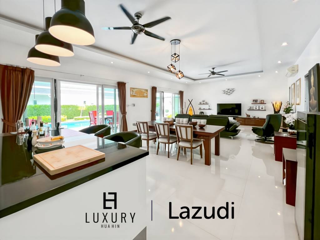 Terrain de 700 m² / cuisine extérieure / système solaire de 5 kW