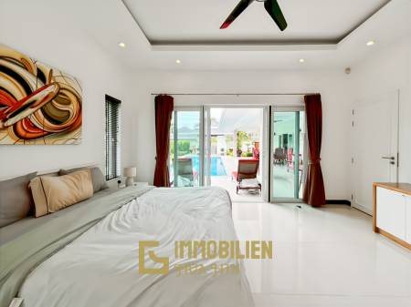 Terrain de 700 m² / cuisine extérieure / système solaire de 5 kW