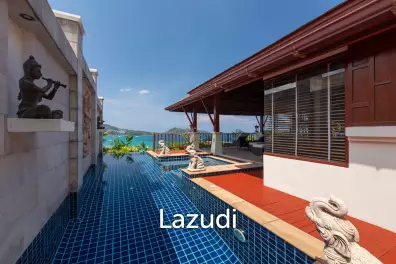 3-Bedroom Pool Villa for Rent with Amazing Views of Patong Bay and Sunsets ✅