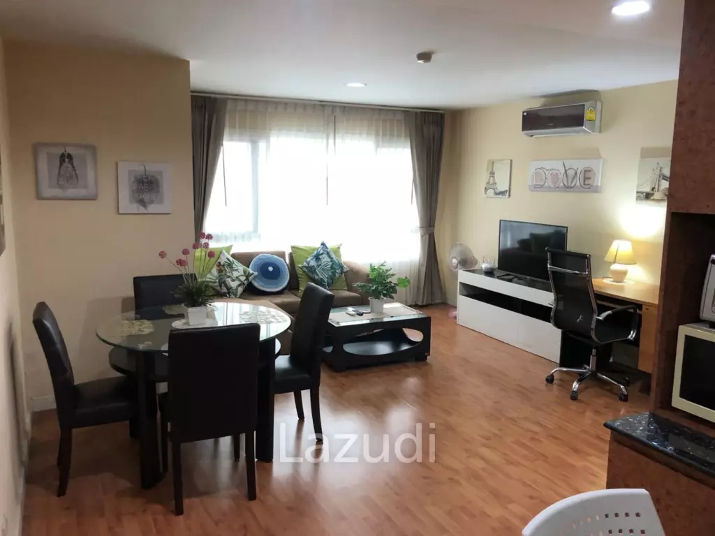 77 ตรม. คอนโด 1 ห้องนอนให้เช่าใจกลางย่านนิมมาน