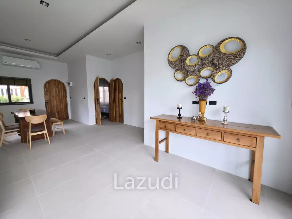 Brand-new 3-Bed Garden-Pool Villa for Sale in Central Bophut Area