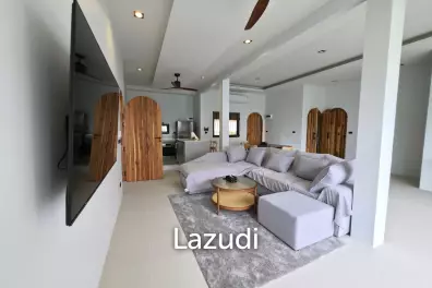 Brand-new 3-Bed Garden-Pool Villa for Sale in Central Bophut Area