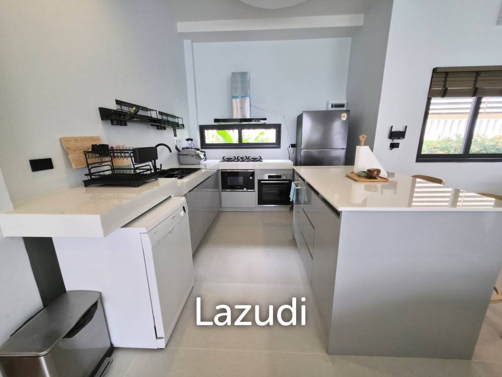 Brand-new 3-Bed Garden-Pool Villa for Sale in Central Bophut Area