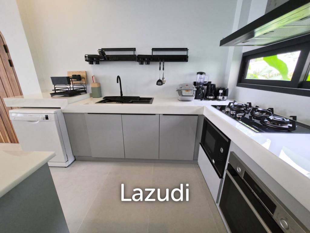 Brand-new 3-Bed Garden-Pool Villa for Sale in Central Bophut Area