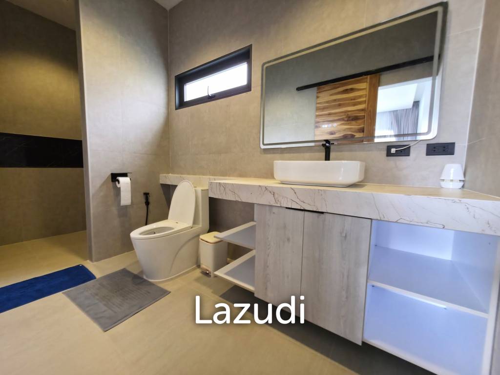 Brand-new 3-Bed Garden-Pool Villa for Sale in Central Bophut Area