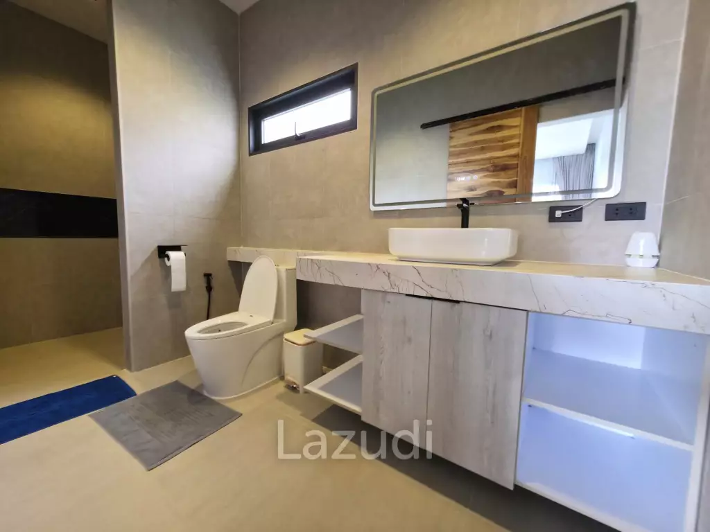 Brand-new 3-Bed Garden-Pool Villa for Sale in Central Bophut Area
