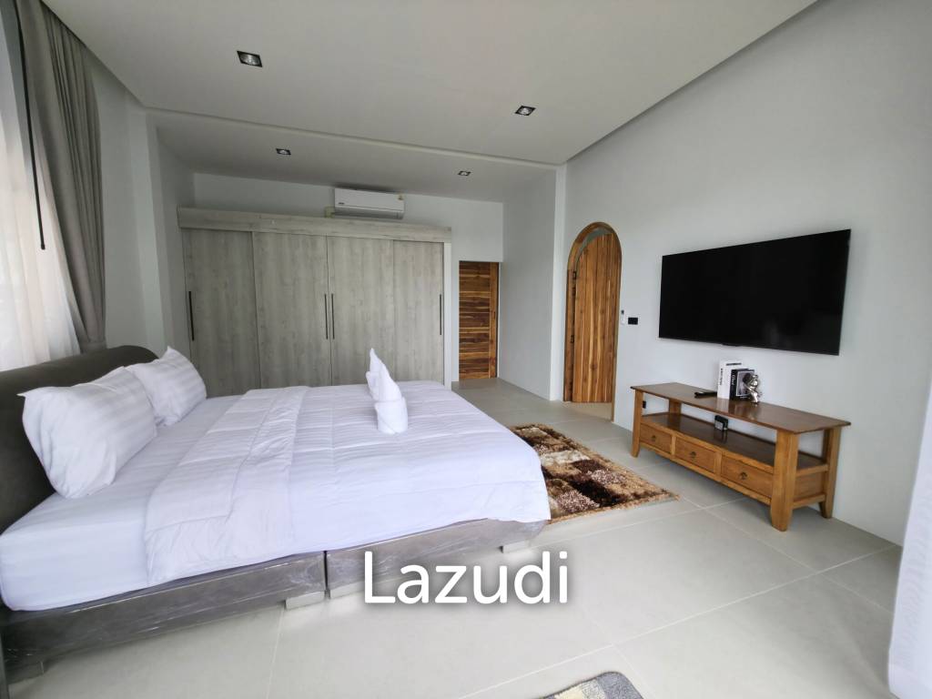 Brand-new 3-Bed Garden-Pool Villa for Sale in Central Bophut Area