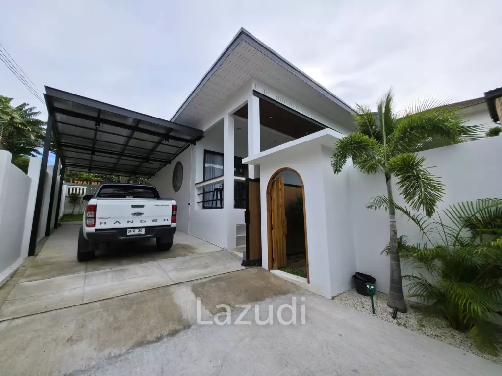 Brand-new 3-Bed Garden-Pool Villa for Sale in Central Bophut Area