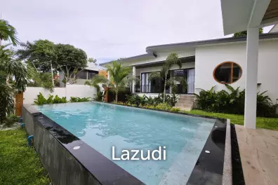 Brand-new 3-Bed Garden-Pool Villa for Sale in Central Bophut Area