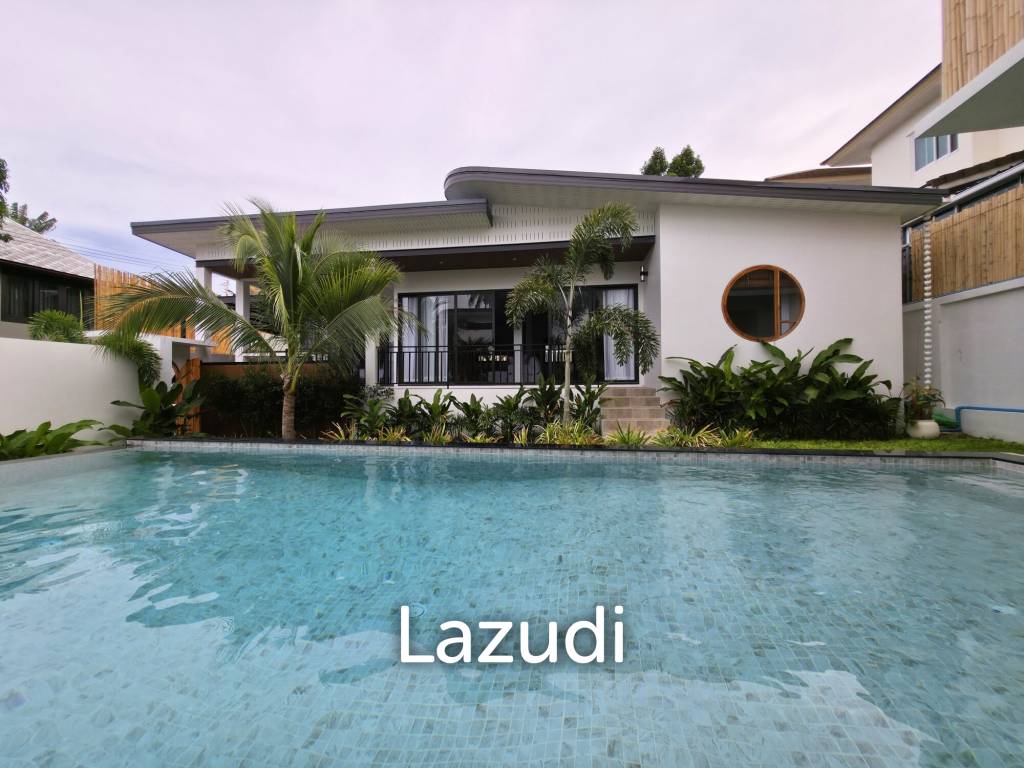 Brand-new 3-Bed Garden-Pool Villa for Sale in Central Bophut Area
