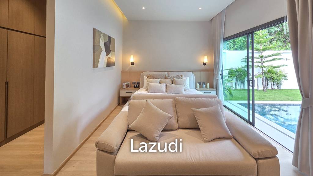 Modern Compact 2-Bedroom Pool Villa for Sale in Chalong