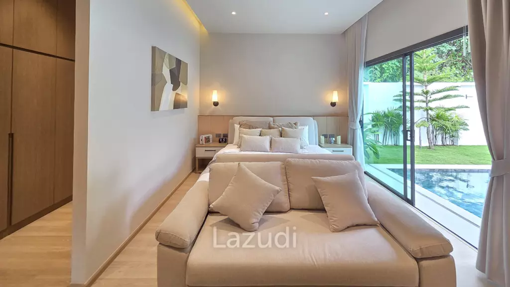 Modern Compact 2-Bedroom Pool Villa for Sale in Chalong