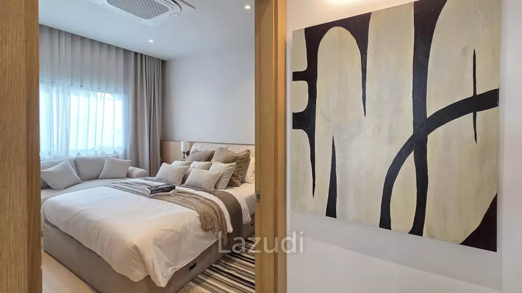 Modern Compact 2-Bedroom Pool Villa for Sale in Chalong